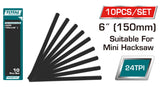 TOTAL - SET LAME MINI-FIERASTRAU 150MM/6 24T