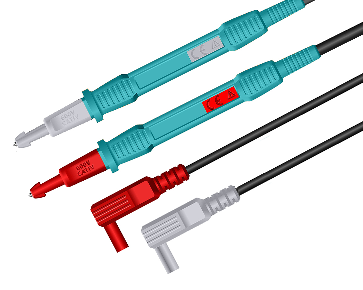 Cabluri pentru multimetru TOTAL – 100 cm, CAT III 600V, 1, atomico.ro