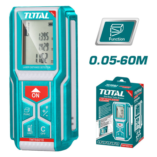 TOTAL - APARAT LASER PENTRU MASURARE DISTANTA, INTERVAL DE MASURE 0.05-60m