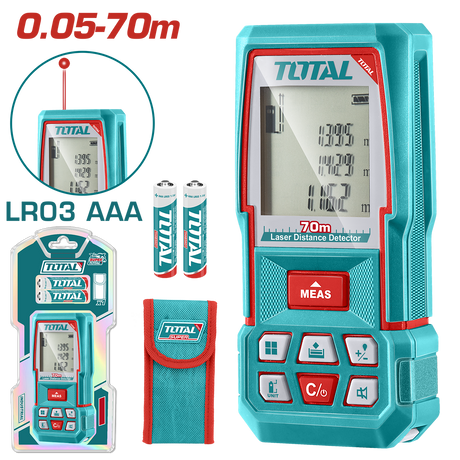 Scule si unelte de mana, Aparat laser masurare distanta TOTAL 70 m – precizie ±2 mm, multifunctional, 2, atomico.ro