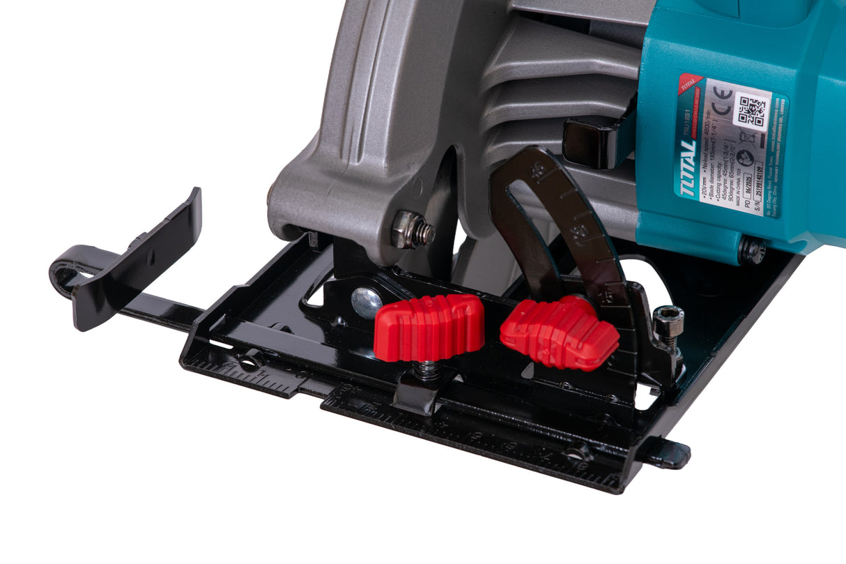 Kit Combo TOTAL 20V – Fierastrau circular, Slefuitor , Masina de gaurit cu percutie + 2 acumulatori 4.0Ah si incarcator, 11, atomico.ro