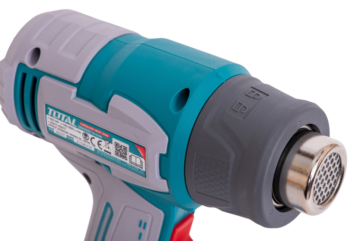 Kit Combo TOTAL 20V – Bormasina cu percutie, Masina de insurubat cu impact, Polizor unghiular, Ciocan rotopercutor, Fierastrau circular, Suflanta, Slefuitor, Pistol cu aer cald, Lampa de lucru pe acumulator - include 2 baterii, incarcator si accesorii, 5, atomico.ro