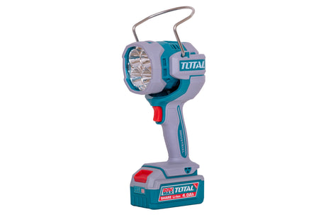 Unelte sezoniere, Kit Combo TOTAL 20V – Bormasina cu percutie, Masina de insurubat cu impact, Polizor unghiular, Ciocan rotopercutor, Fierastrau circular, Suflanta, Slefuitor, Pistol cu aer cald, Lampa de lucru pe acumulator - include 2 baterii, incarcator si accesorii, 6, atomico.ro