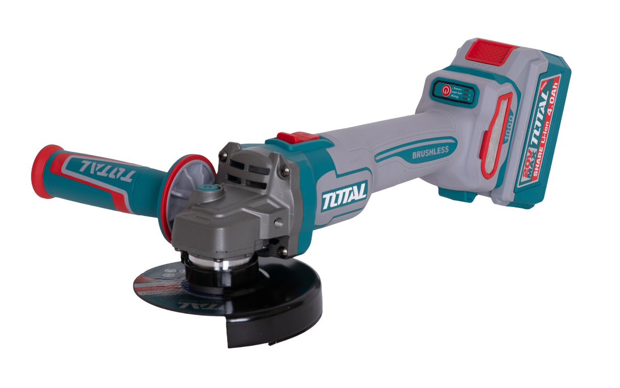 Kit Combo TOTAL 20V – Bormasina cu percutie, Masina de insurubat cu impact, Polizor unghiular, Ciocan rotopercutor, Fierastrau circular, Suflanta, Slefuitor, Pistol cu aer cald, Lampa de lucru pe acumulator - include 2 baterii, incarcator si accesorii, 13, atomico.ro