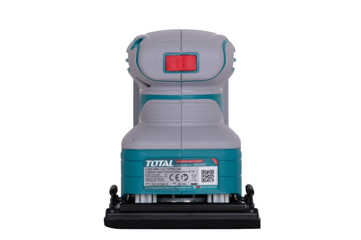 Kit Combo TOTAL 20V – Bormasina cu percutie, Masina de insurubat cu impact, Polizor unghiular, Ciocan rotopercutor, Fierastrau circular, Suflanta, Slefuitor, Pistol cu aer cald, Lampa de lucru pe acumulator - include 2 baterii, incarcator si accesorii, 15, atomico.ro