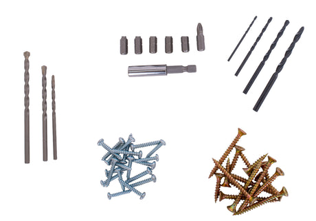 Scule electrice, Kit Combo TOTAL 20V – Fierastrau circular, Slefuitor , Masina de gaurit cu percutie + 2 acumulatori 4.0Ah si incarcator, 12, atomico.ro