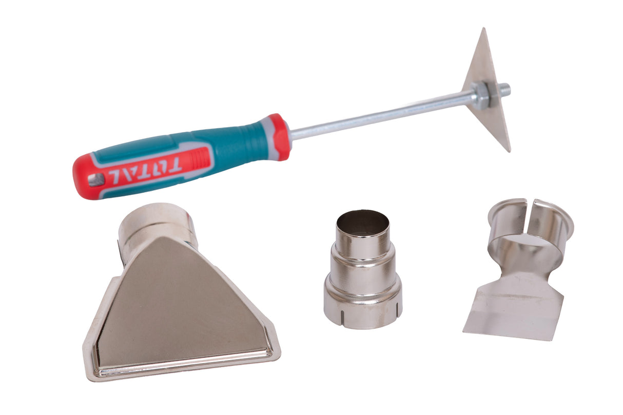 Kit Combo TOTAL 20V – Bormasina cu percutie, Masina de insurubat cu impact, Polizor unghiular, Ciocan rotopercutor, Fierastrau circular, Suflanta, Slefuitor, Pistol cu aer cald, Lampa de lucru pe acumulator - include 2 baterii, incarcator si accesorii, 21, atomico.ro