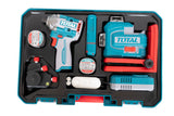 Kit combo TOTAL 16V – masina de insurubat, nivela laser 3D si telemetru laser