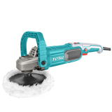 Polizor pentru slefuit TOTAL 180mm, 1400W – viteza variabila, maner D, disc si accesorii incluse