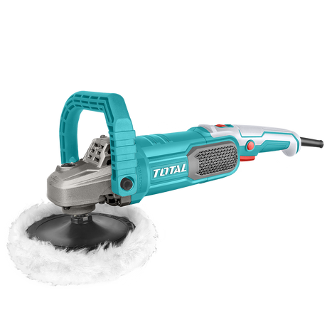 Masini de lustruit si polisat, Polizor pentru slefuit TOTAL 180mm, 1400W – viteza variabila, maner D, disc si accesorii incluse, atomico.ro