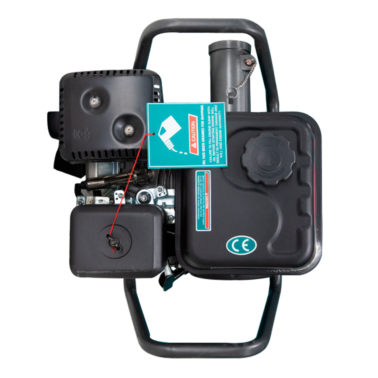 Vibrator de beton pe benzina Total - 4800W, 3, atomico.ro