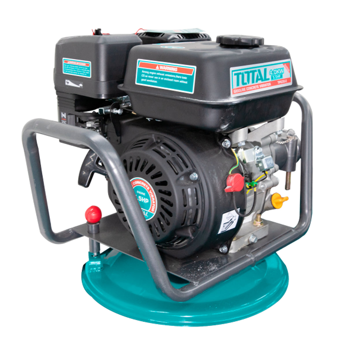Vibrator de beton pe benzina Total - 4800W, 2, atomico.ro
