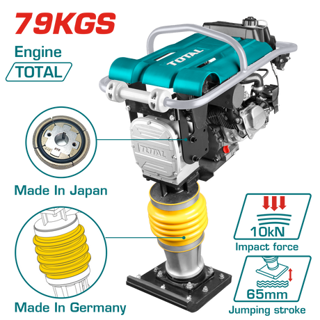 Utilaje Constructii, Mai compactor TOTAL - 6.5CP, 79kg, 2, atomico.ro