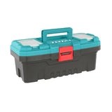 Cutie scule TOTAL 14", plastic PP, compartimente organizare, tava inclusa