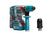 TOTAL - CIOCAN ROTOPERCUTOR - 2J - LI-ION - 20V - MOTOR FARA PERII CU ACUMULATOR SI ACCESORII