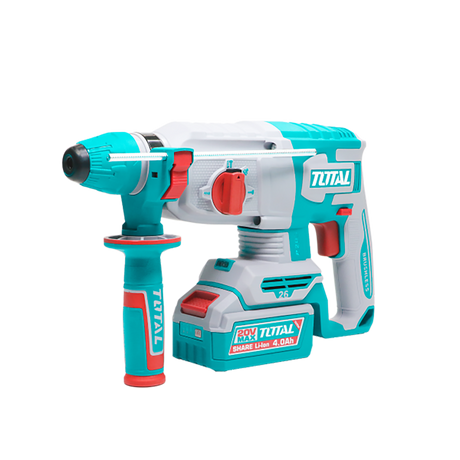 Ciocan Rotopercutor, Ciocan Rotopercutor TOTAL 20V, 2.5J, Brushless, SDS Plus – Inclus 2 Acumulatori 4.0Ah + Incarcator, 1, atomico.ro