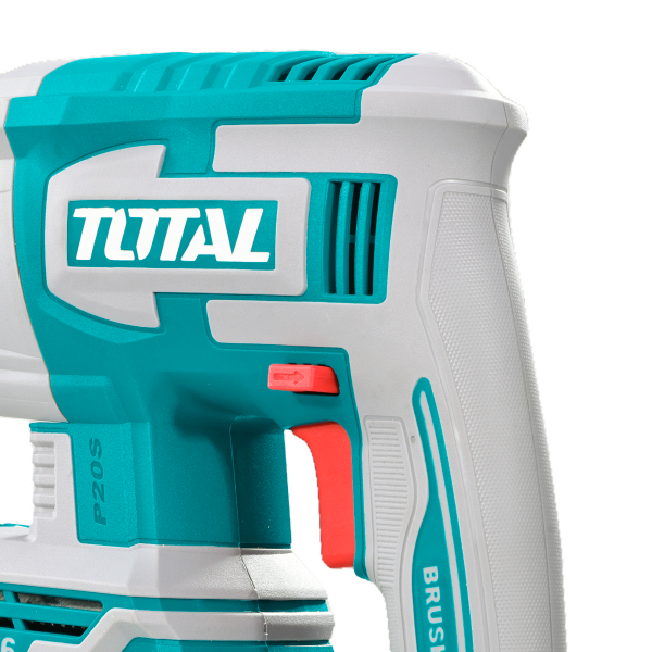 Ciocan rotopercutor pe acumulator Total, 20V, 2.5J, 5000bpm, 1100rpm, include 2 acumulatori 4 Ah si incarcator, 5, atomico.ro