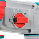 Ciocan rotopercutor pe acumulator Total, 20V, 2.5J, 5000bpm, 1100rpm, include 2 acumulatori 4 Ah si incarcator