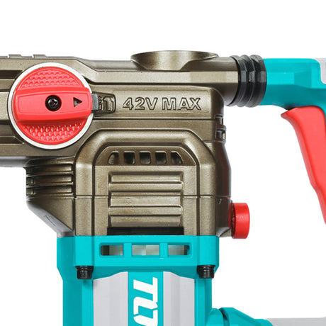 Ciocan Rotopercutor, Ciocan rotopercutor TOTAL 42V, 28 mm, SDS Plus, 4.5 J (INCLUDE 2 ACUMULATORI, 1 INCARCATOR), 4, atomico.ro