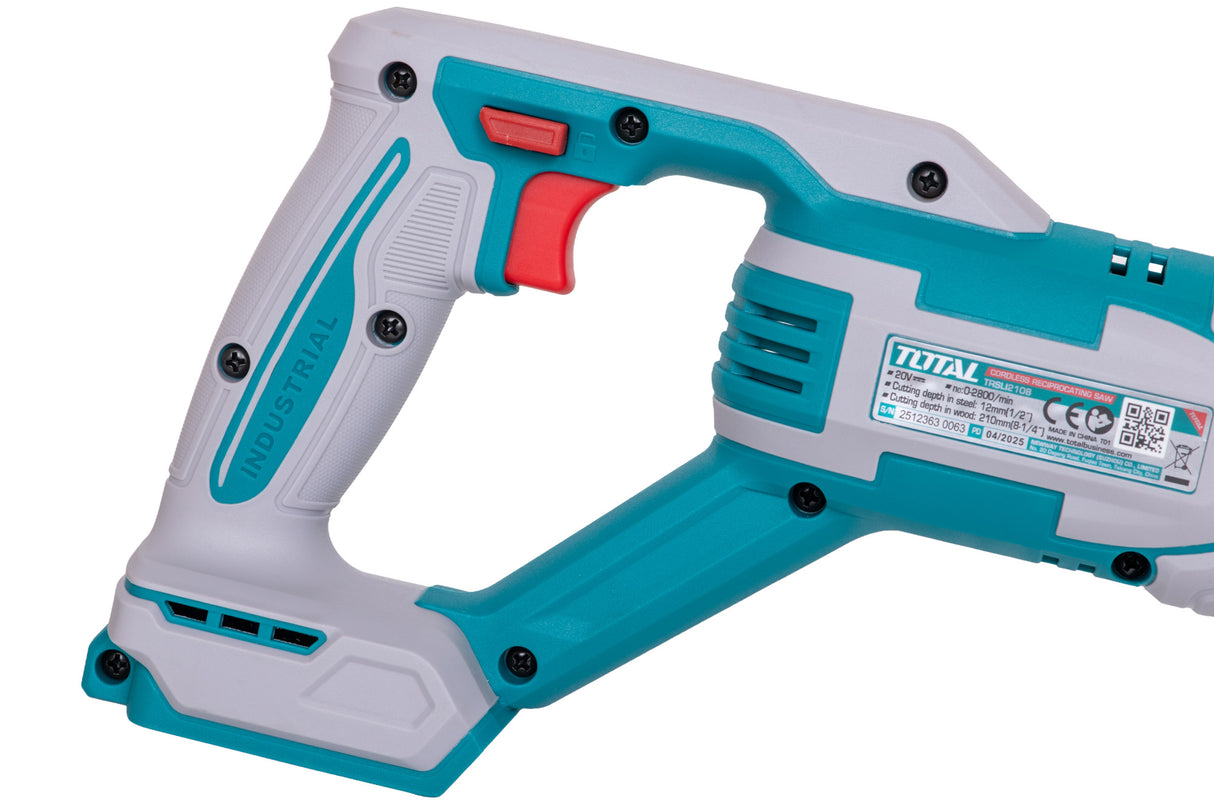 Fierastrau sabie TOTAL 20V Li-Ion, 2800 rpm (nu include bateria si incarcatorul), 8, atomico.ro