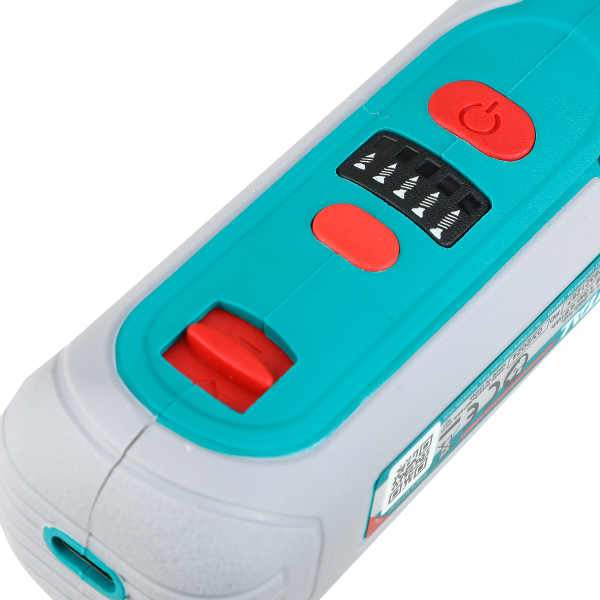 Surubelnita electrica TOTAL 4V, 1/4" HEX, 5 Nm, USB-C, set 42 biti inclusi, 3, atomico.ro