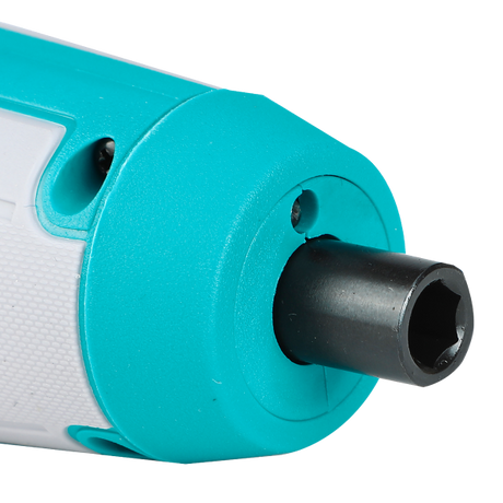 Scule TOTAL, Surubelnita electrica TOTAL 4V, 1/4" HEX, 5 Nm, USB-C, set 42 biti inclusi, 4, atomico.ro