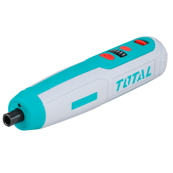 Surubelnita electrica TOTAL 4V, 1/4" HEX, 5 Nm, USB-C, set 42 biti inclusi, 5, atomico.ro