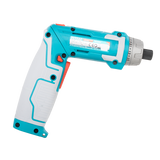 Surubelnita electrica TOTAL 8V Li-Ion – USB-C, maner reglabil, set 16 accesorii