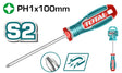 TOTAL - SURUBELNITA PHILLIPS- PH1 - 5.0MM - 100MM - S2 INDUSTRIAL