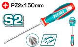 Surubelnita stea TOTAL PZ2 – lama 150 mm, S2, 6.0 mm, varf magnetic