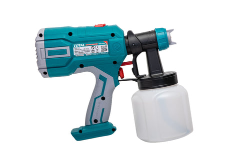 Pistoale aer cald/de lipit/de vopsit, Pistol de vopsit TOTAL - 800ML - LI-ION - 20V NU INCLUDE ACUMULATOR SI INCARCATOR, 3, atomico.ro
