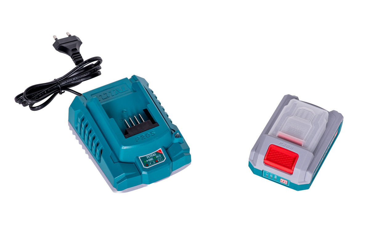 Pistol de vopsit TOTAL 20V – Rezervor 1000 ml, Debit 800 ml/min, Pulverizare reglabila (include cu acumulator si incarcator), 4, atomico.ro