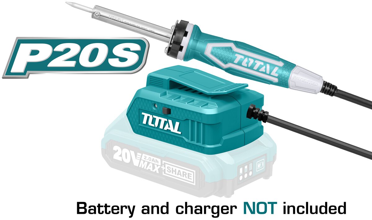 Letcon de lipit TOTAL, 20V, 40W, nu include acumulator si incarcator, 2, atomico.ro
