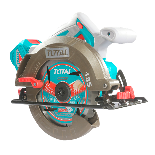 Fierastrau circular TOTAL 42V, 185 mm, brushless, cu 2 acumulatori 2.5Ah si incarcator, 4, atomico.ro