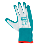 Manusi de protectie TOTAL din nitril + textil, marimea XL