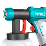Pistol electric vopsit TOTAL 550W, HVLP, debit 850 ml/min, rezervor 800 ml