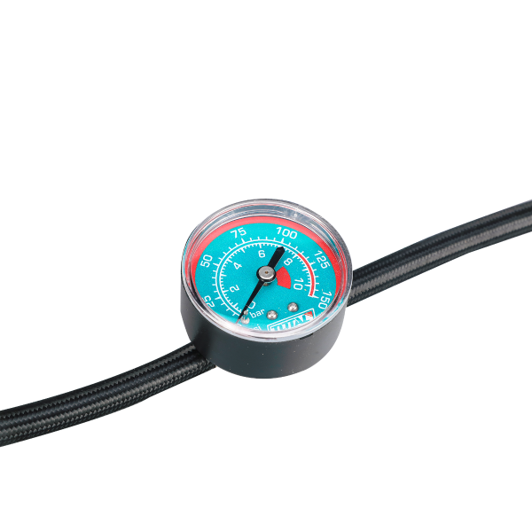Compresor auto TOTAL 12V, 8 bar, 45 l/min, cilindru dublu, furtun 3 m, geanta inclusa, 5, atomico.ro