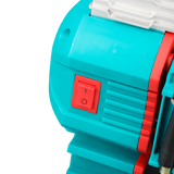 Compresor auto TOTAL 12V, 8 bar, 45 l/min, cilindru dublu, furtun 3 m, geanta inclusa