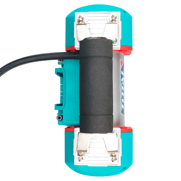 Compresor auto TOTAL 12V, 8 bar, 45 l/min, cilindru dublu, furtun 3 m, geanta inclusa, 4, atomico.ro
