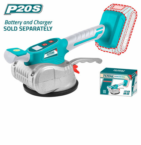 Produse, Vibrator cu ventuza pentru placi ceramice Total 20V (NU INCLUDE ACUMULATOR), 2, atomico.ro