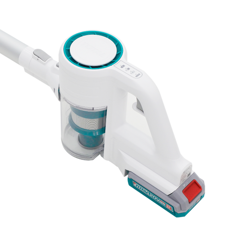 Toate produsele, Aspirator vertical TOTAL 20V, 0.8 L, aspirare 9 kPa, filtru HEPA, cu acumulator si incarcator, 6, atomico.ro