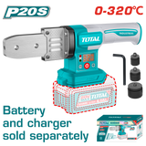 Aparat sudura tevi PPR TOTAL 20V – termofuziune portabila pentru instalatii sanitare