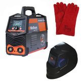 Aparat de sudura cu electrod Wolfson ATX-320 cu Inverter 2 in 1 MMA si LIFT-TIG, 140Ah + Masca de sudura automata, Manusi de sudura