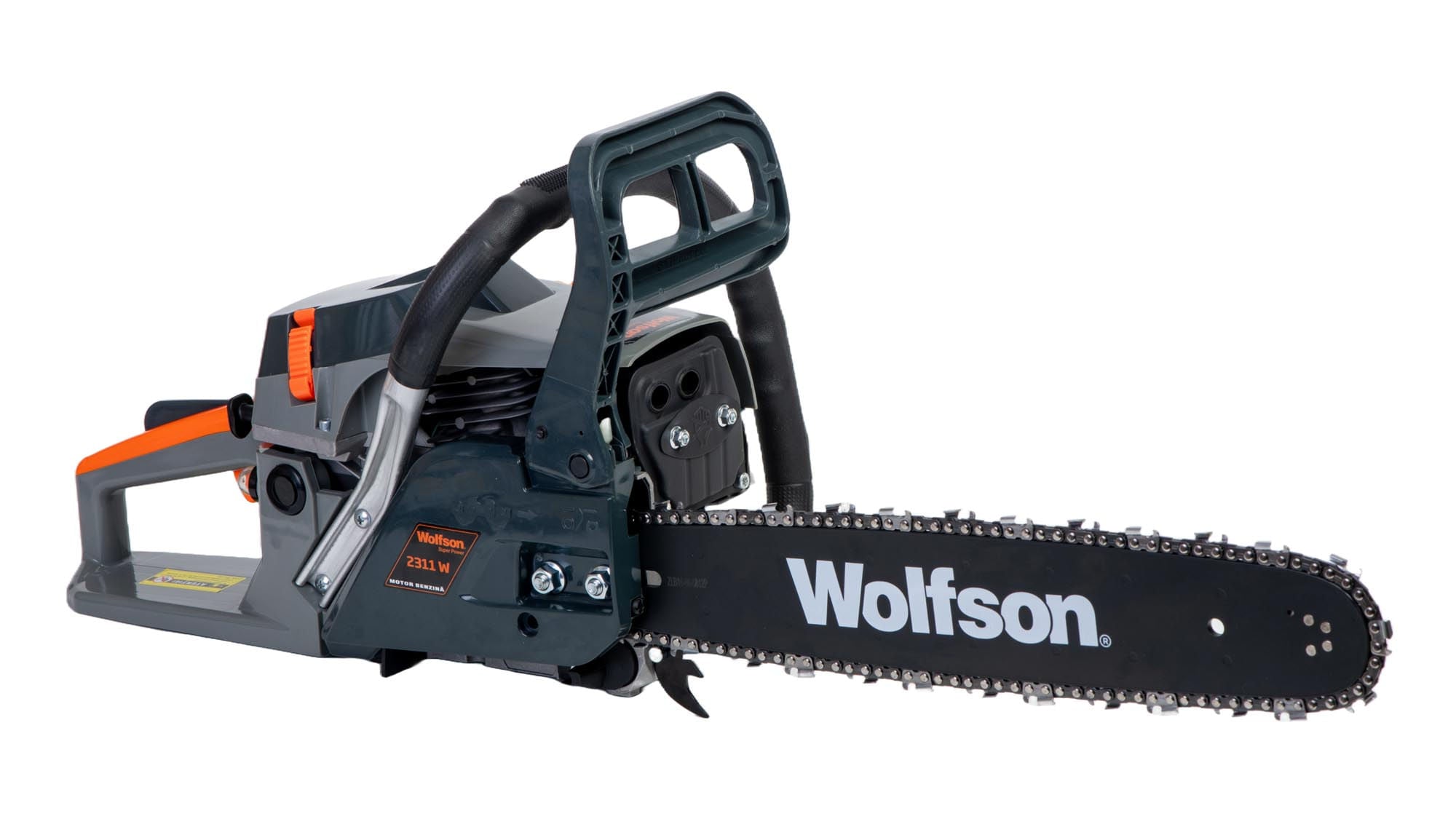 Drujba pe benzina WOLFSON STX-580, 2.6CP, 52CC, 2 lame + 2 lanturi