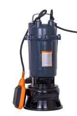 Pompa submersibila apa murdara cu tocator Wolfson TP-3300T, 1500W, 2", 10000 l/h + furtun PVC panzat tip pompieri 2" 20m, 50mm, cuple incluse