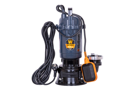Wolfson, Pompa submersibila apa murdara cu tocator Wolfson TP-3300T, 1500W, 2", 10000 l/h + furtun PVC panzat tip pompieri 2" 20m, 50mm cu mufe cuplare, 5, atomico.ro