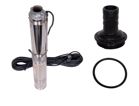 Gradina si Ferma, Pompa submersibila apa curata 1100W, WOLFSON PM-1500-8, 8 turbine, cablu 25m, 6600L/h, inaltime max pompare 58m, diametru 100mm, motor capsulat, 1, atomico.ro