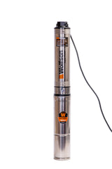 Pompa submersibila apa curata 1100W, WOLFSON PM-1500-8, 8 turbine, cablu 25m, 6600L/h, inaltime max pompare 58m, diametru 100mm, motor capsulat