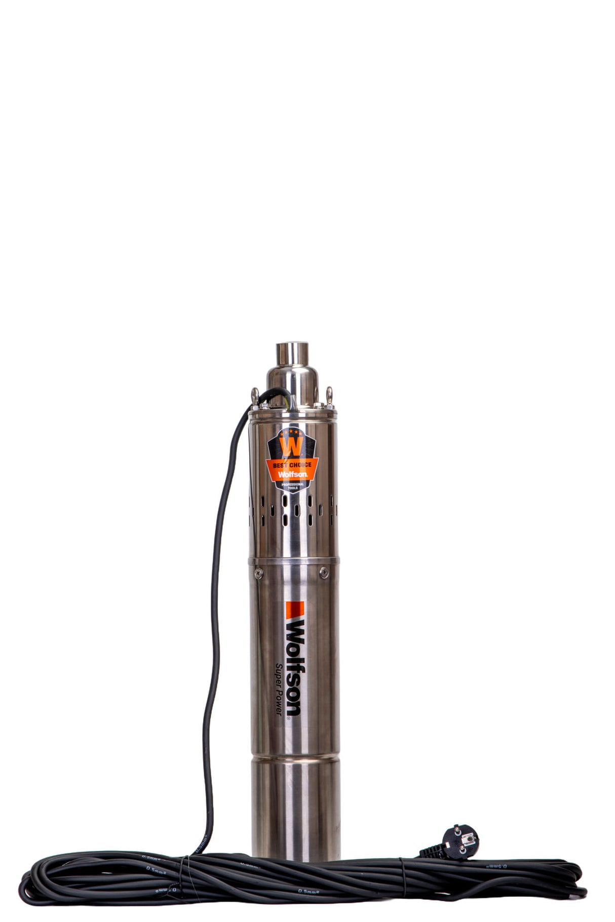 PromoPompa submersibila apa curata WOLFSON PS-1300, 750W, cablu 15m, 1900L/h, 1 tol, inaltime max pompare 100m, diametru 100mm - Accesorii incluse, 2, atomico.ro