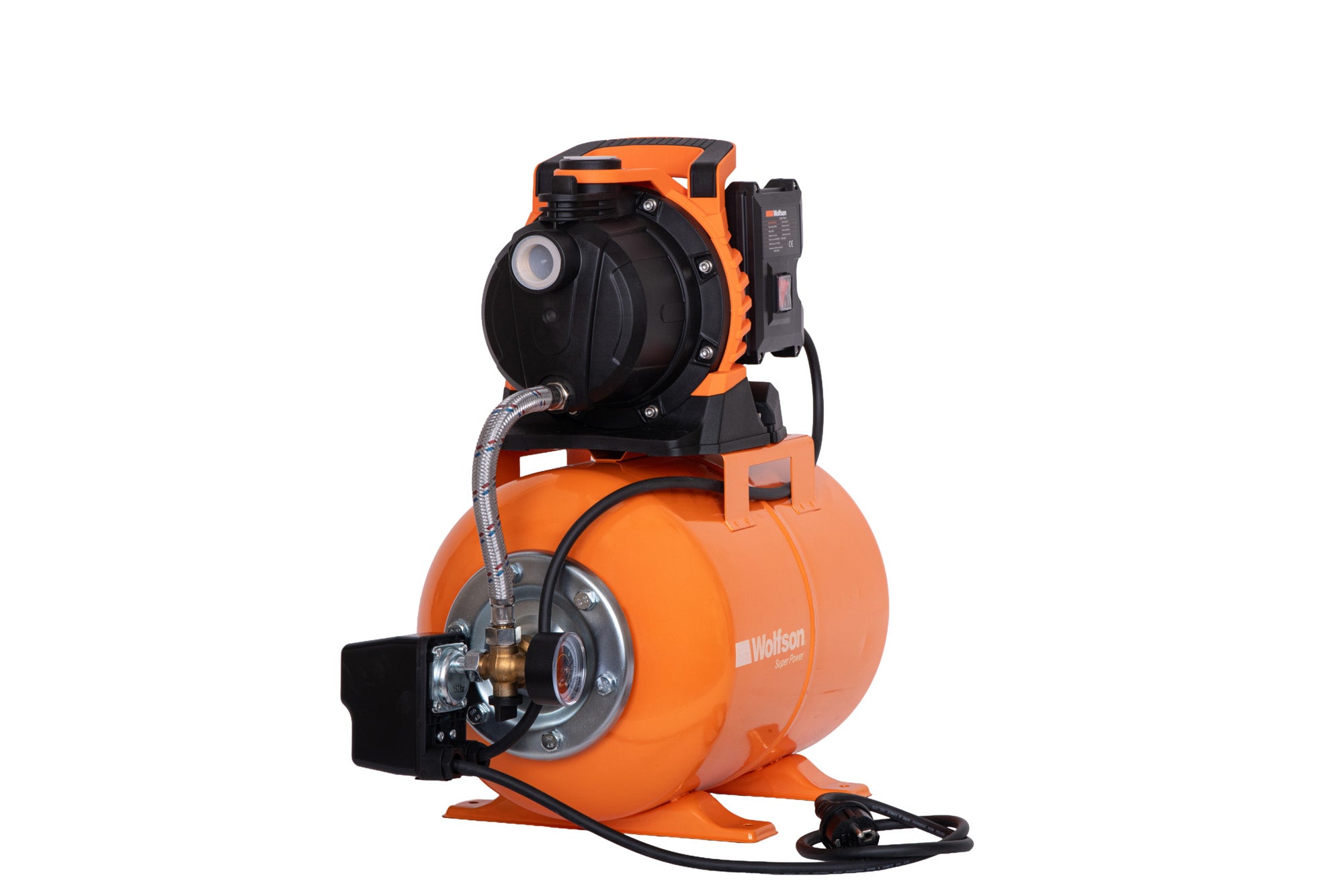 Hidrofor Wolfson - cap PLASTIC, 24L - 800W-3C - Resigilat – Atomico